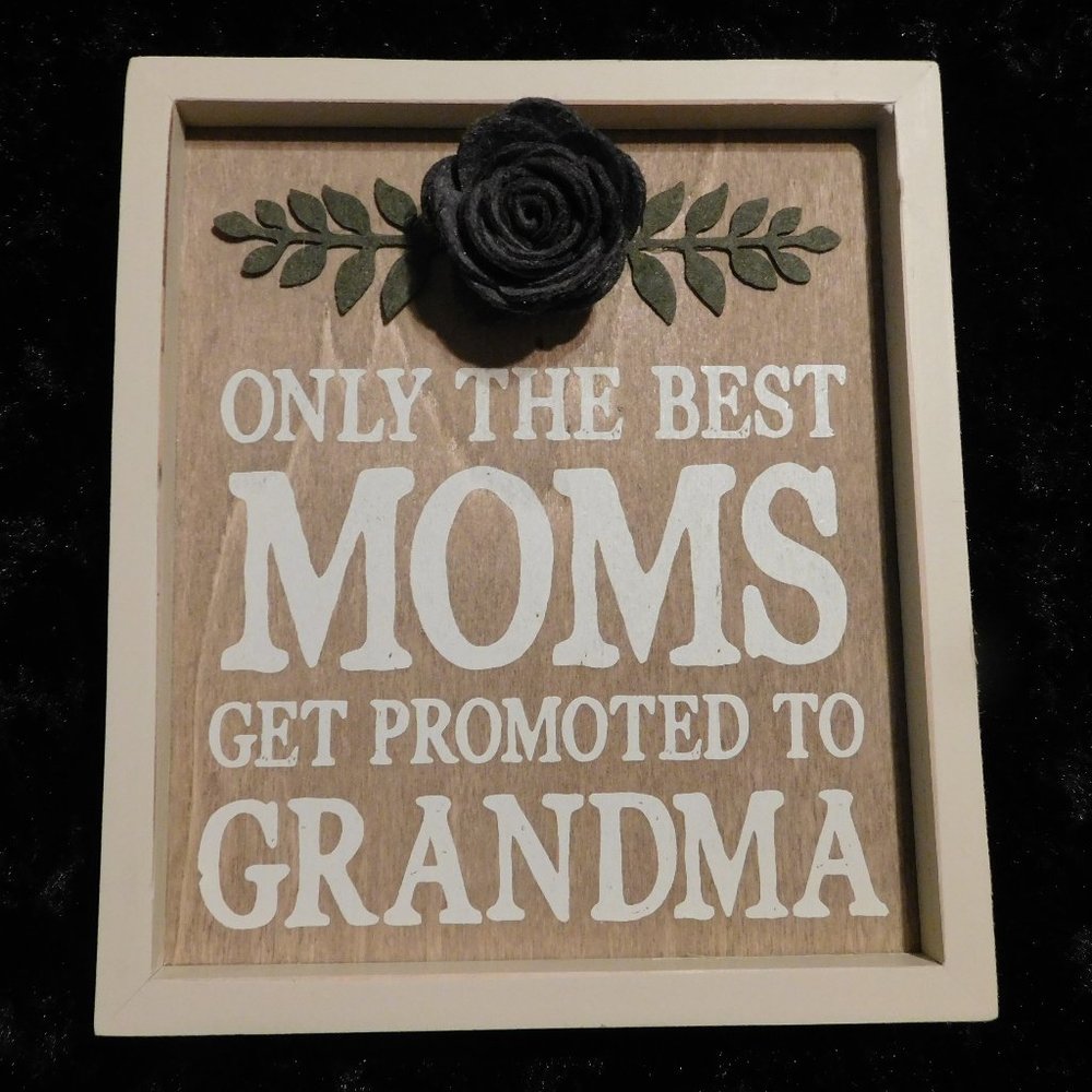 Grandma Wood Box Sign Wall Art By Kathy
